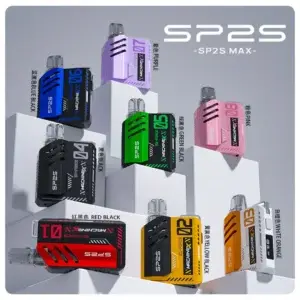 SP2S Max 充電式主機 思博睿方塊霧化煙桿 (適配 SP2S Max 霧化彈)